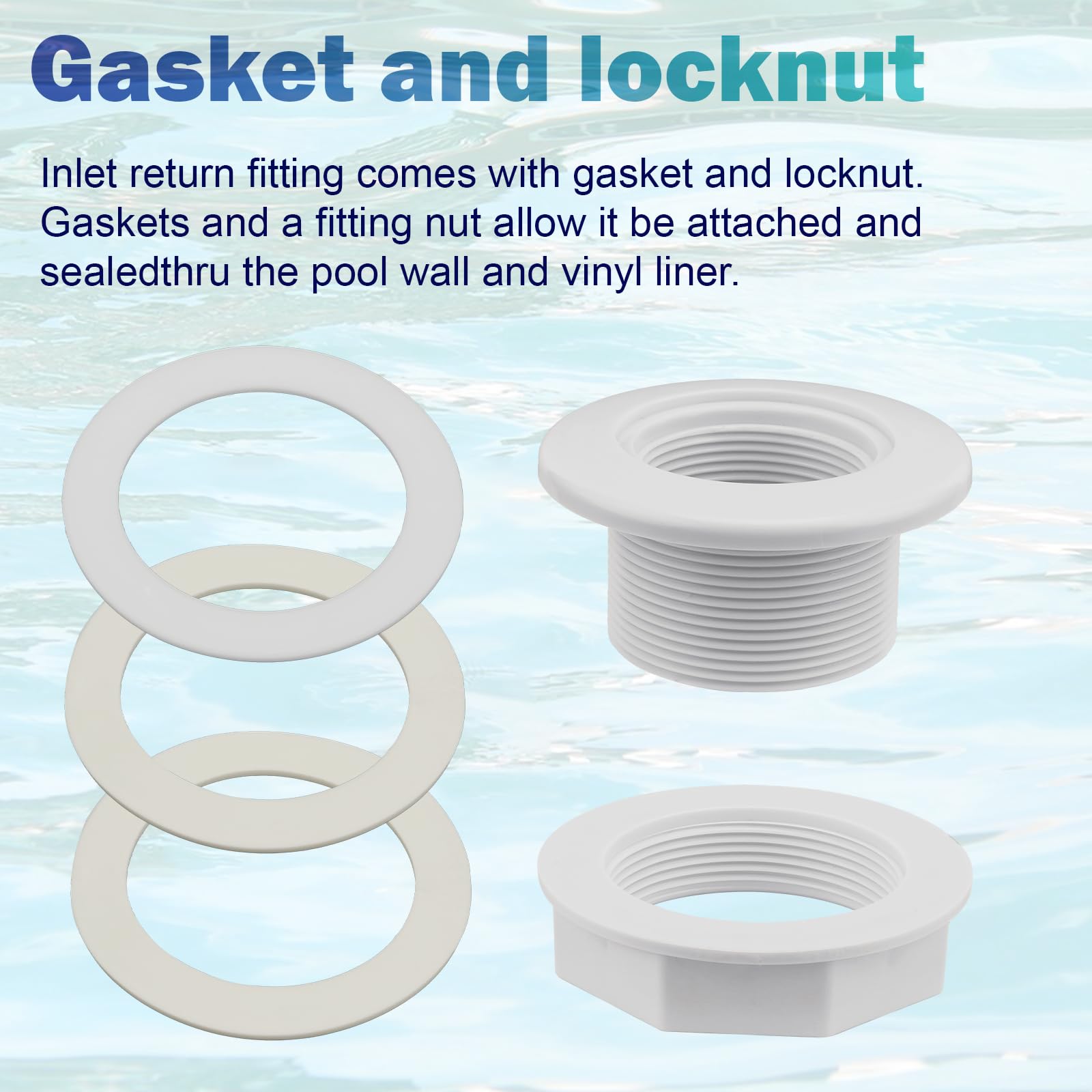 GGTE SP1419D jet eyeball with adjustable flow for Hayward pools