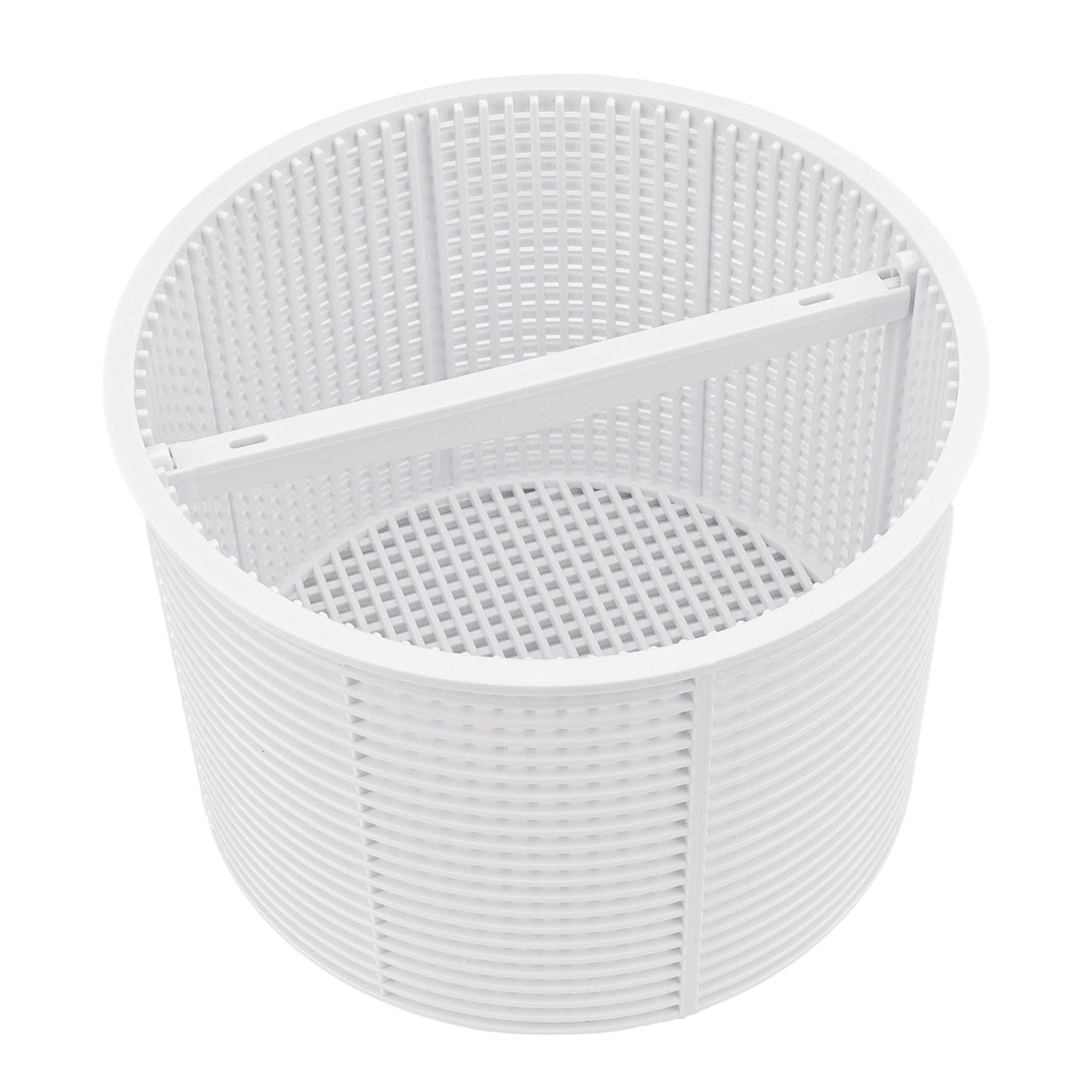 GGTE SPX1082CA basket showing universal compatibility with Hayward and Aladdin skimmers