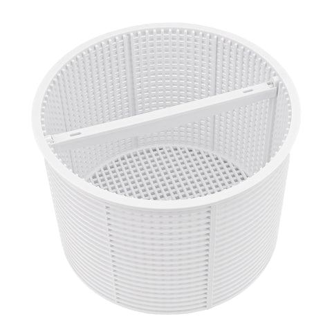 GGTE SPX1082CA basket showing universal compatibility with Hayward and Aladdin skimmers