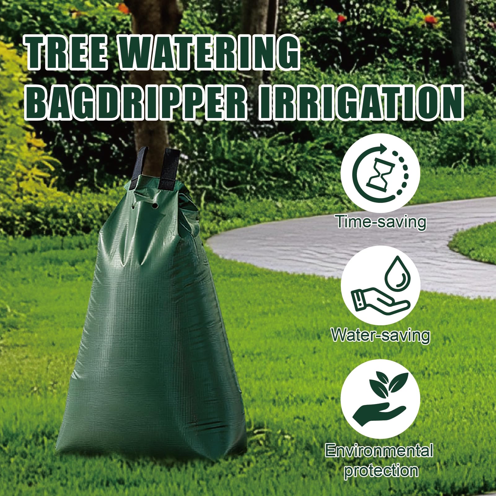 GGYKJSK durable materials resist weather while delivering consistent root-zone moisture