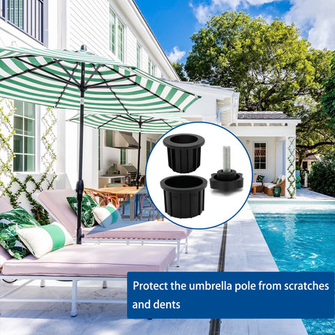 GHAMYEE easy-install plug ring simplifies umbrella setup in minutes.