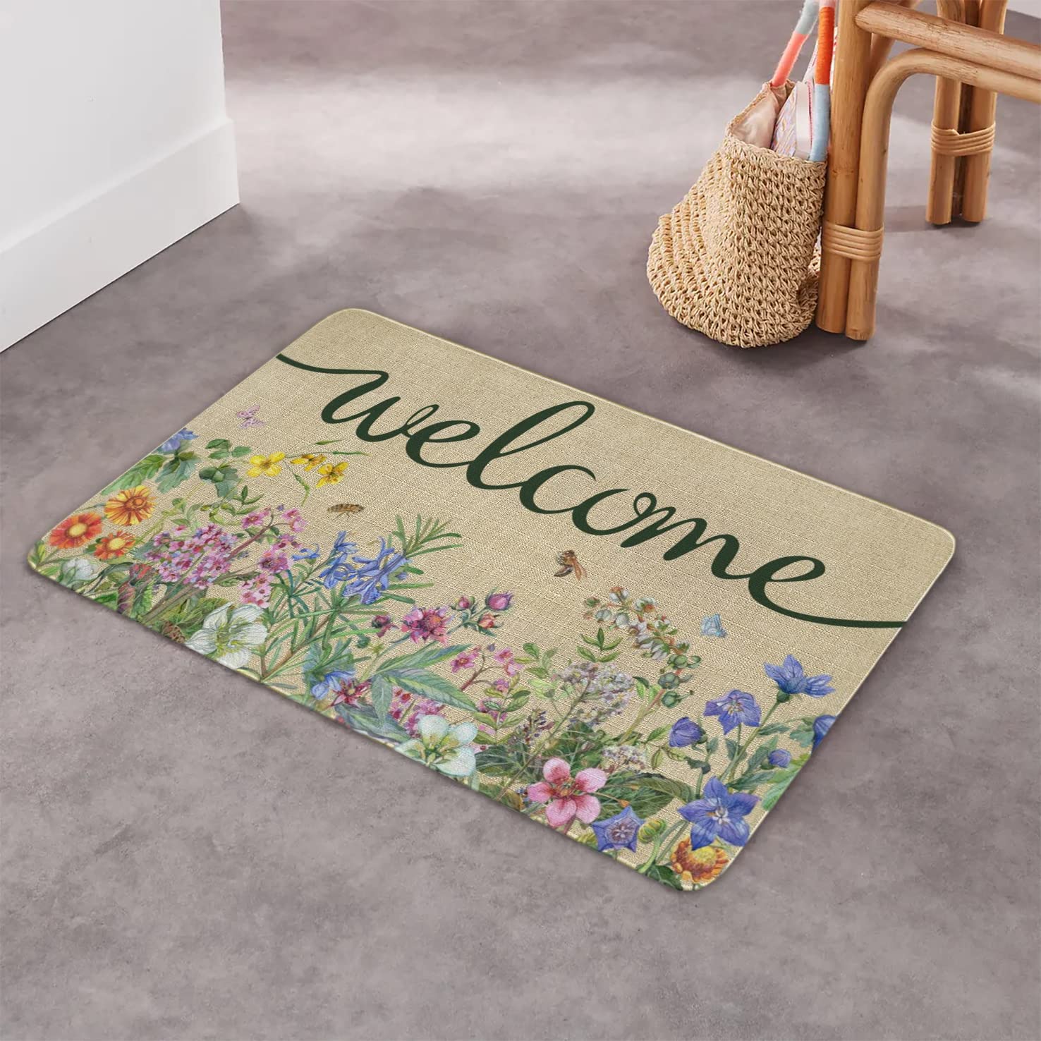 Easy to clean Ghroiep doormat, hose off or wipe