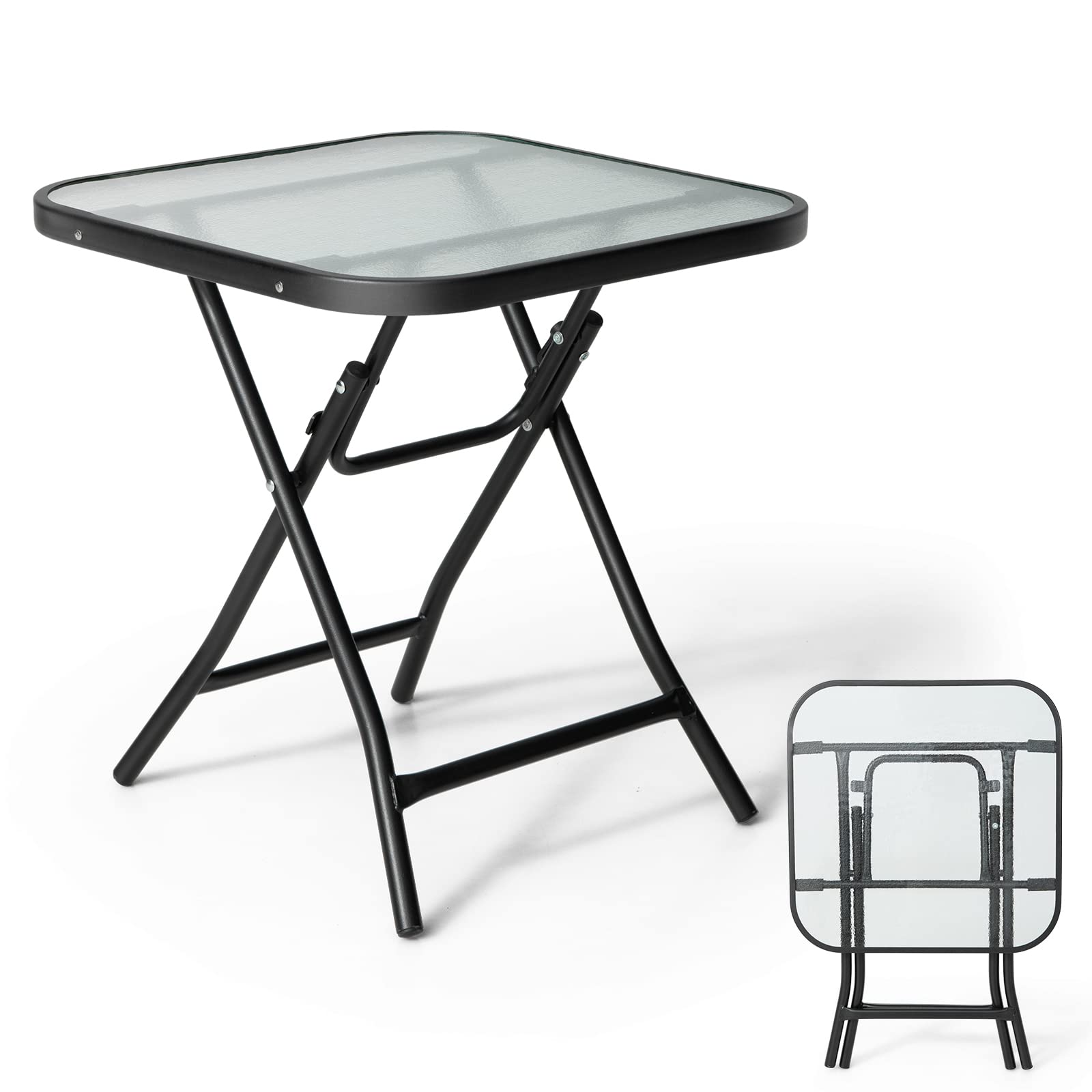 Giantex 110 lbs capacity supports drinks and decor