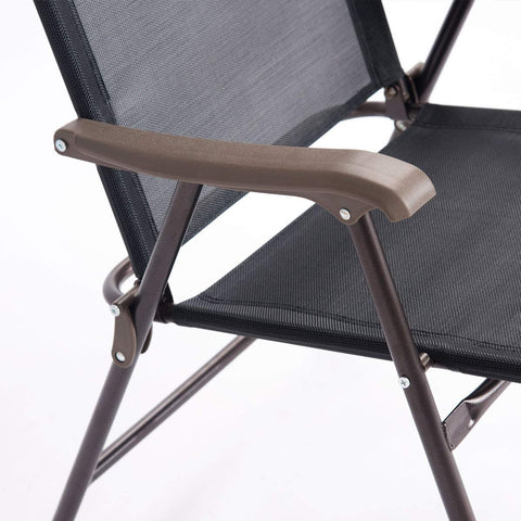 Giantex patio setup featuring two chairs for lounging.