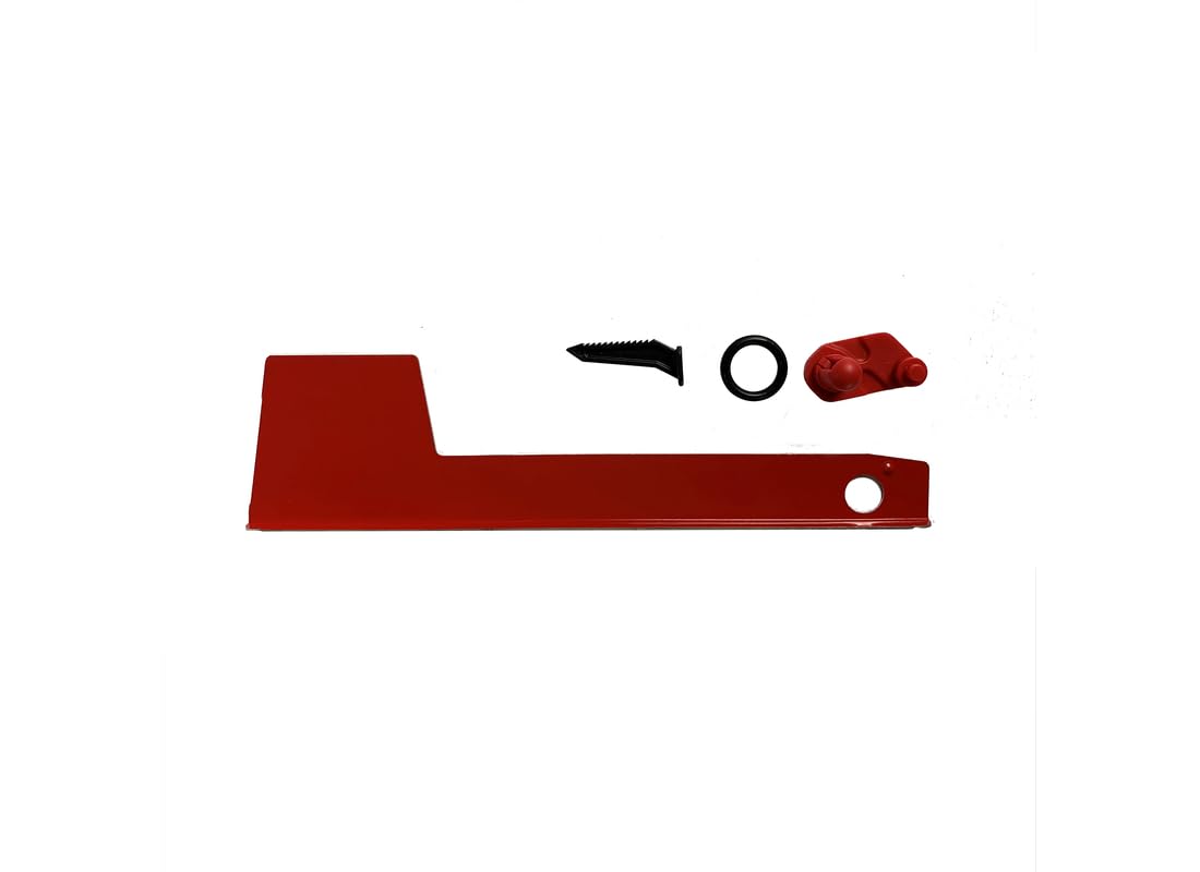 Gibraltar RF000R06 red aluminum flag ready for quick mail carrier visibility