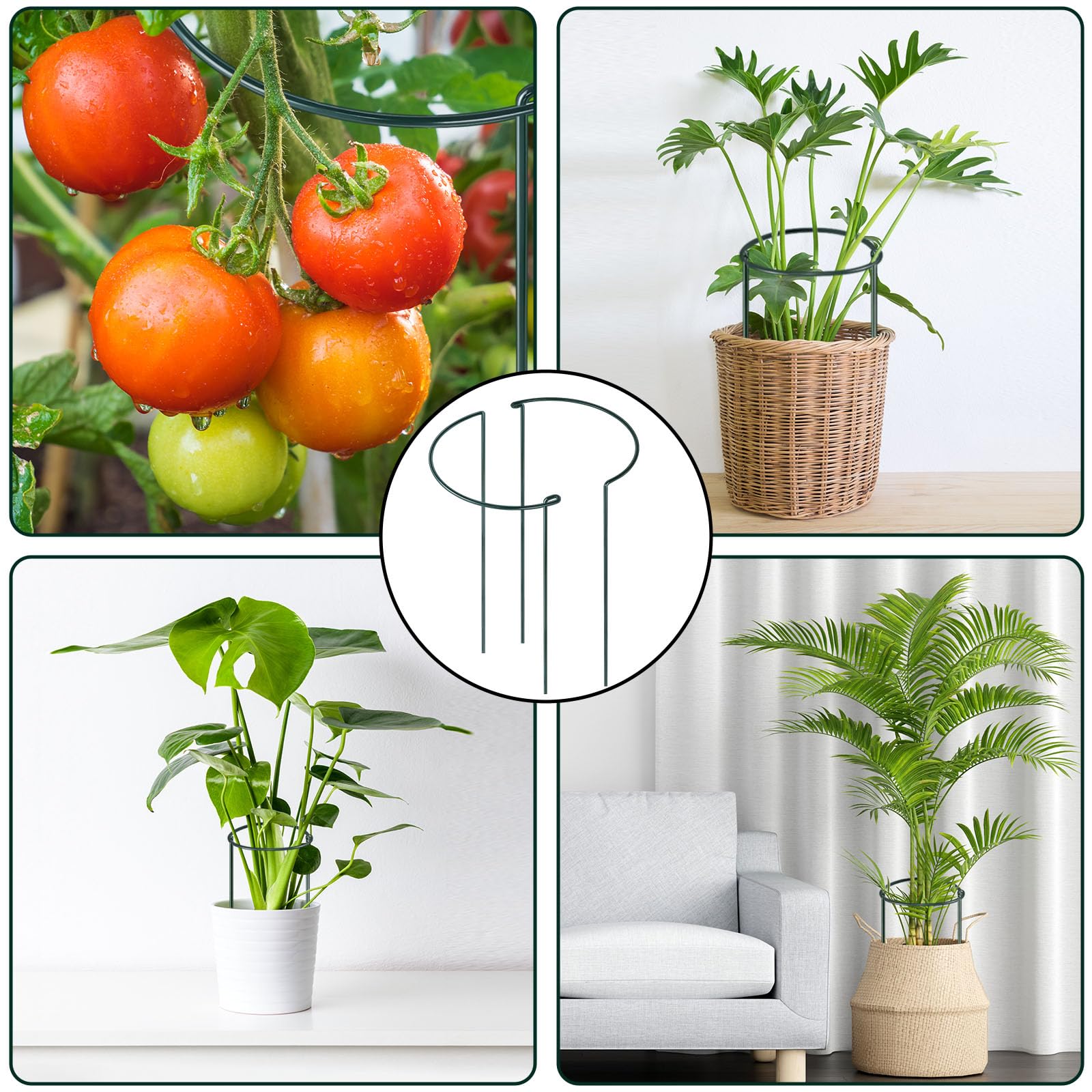 Gicare plant labels and garden twist ties included for organization.
