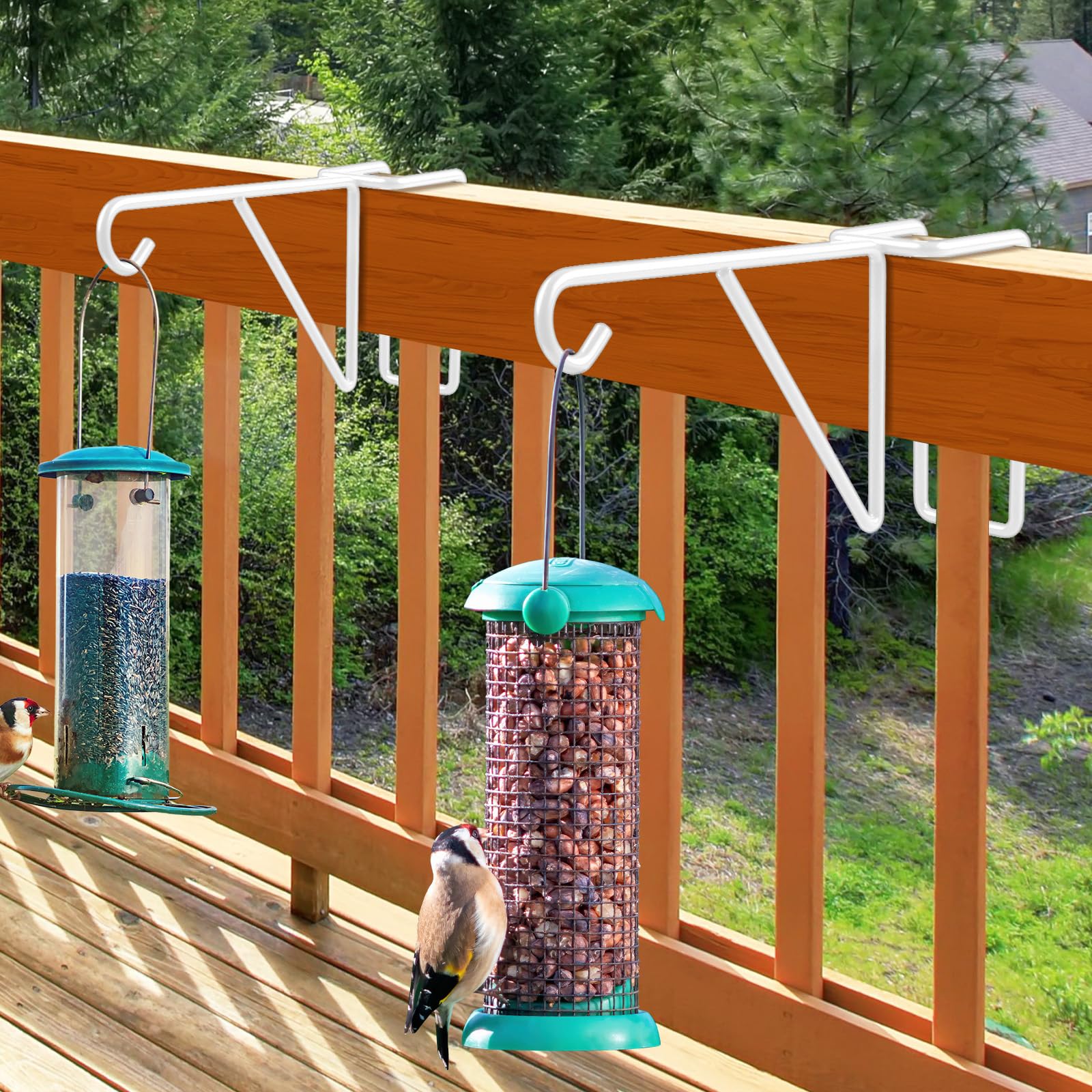 Gicare triangular-structure fence hooks offer stable hanging