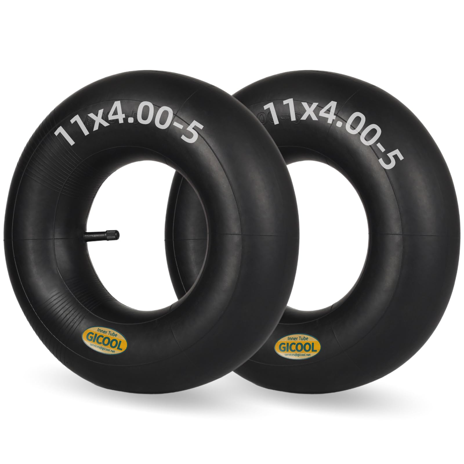 GICOOL 11x4.00-5 inner tube for front tire with reliable fit and performance.
