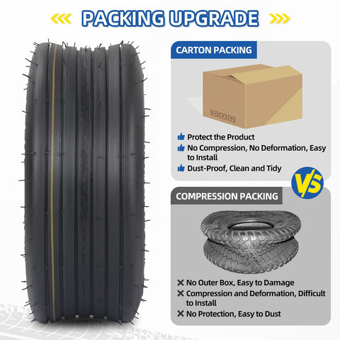 Two GICOOL tires in the pack ready for quick replacement.