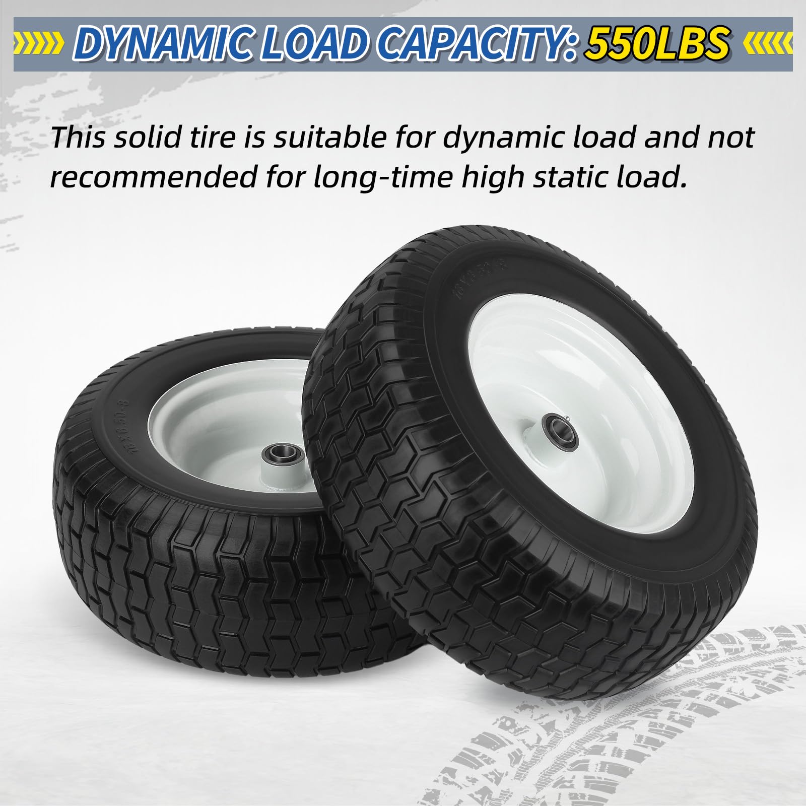 GICOOL solid tire construction supports steady performance under load.