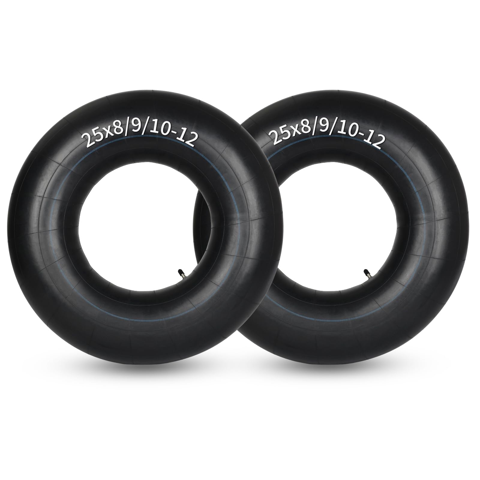 GICOOL 25x8/9/10-12 inner tube with TR6 valve for ATVs and tractors