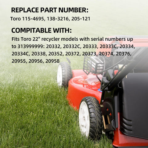 GICOOL 38-tooth plastic drive gear for Toro mower drive system