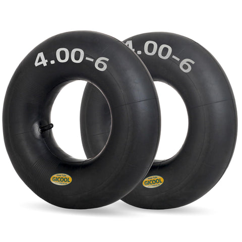GICOOL 4.00-6 inner tube with TR-13 valve for wheelbarrow replacement