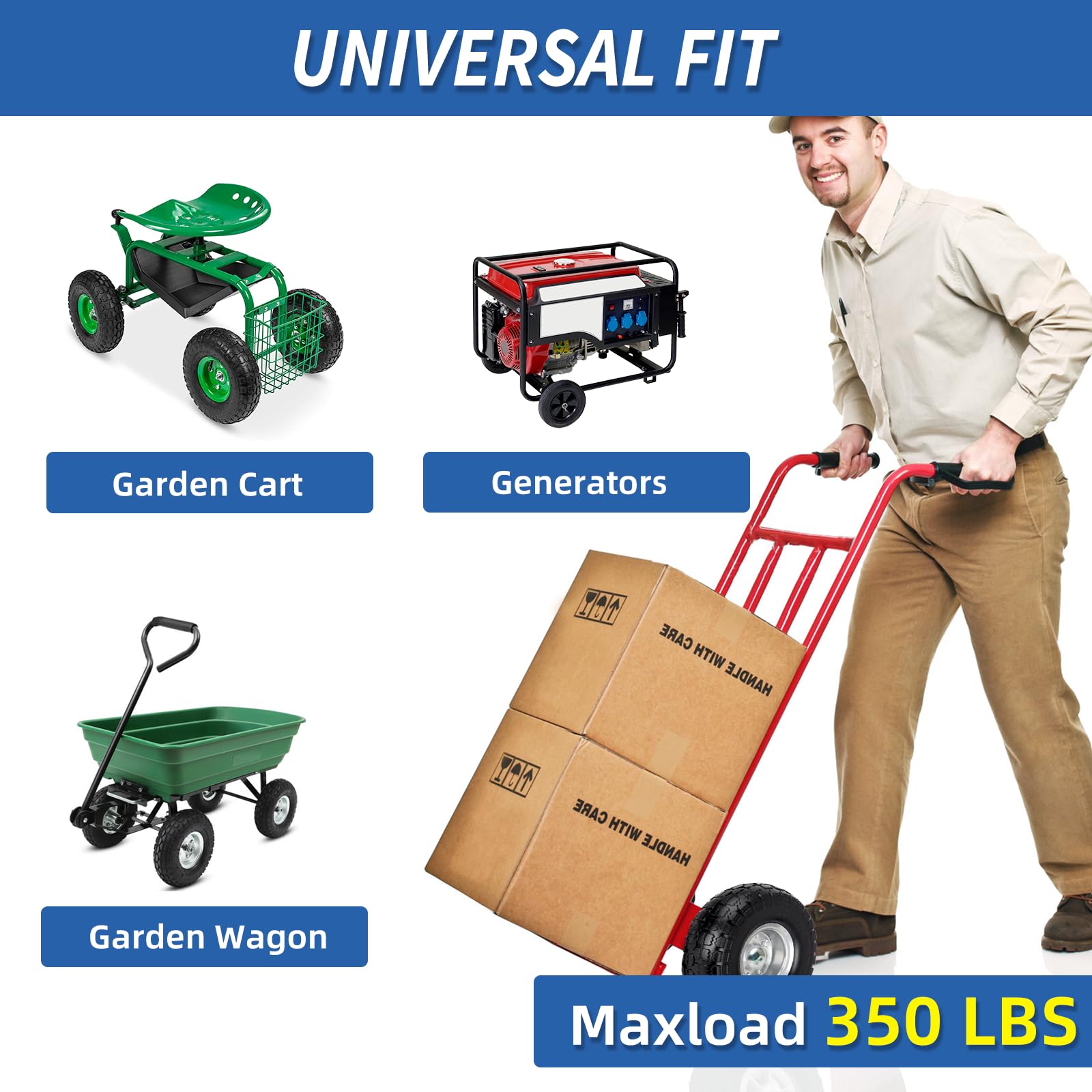 GICOOL 410-350-4 offset hub closeup emphasizes 2.2-inch hub offset for compatibility