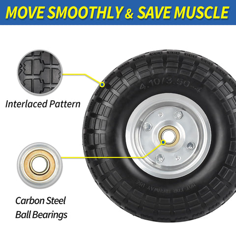 GICOOL 410-350-4 puncture-proof core closeup showcases wear-resistant PU foam