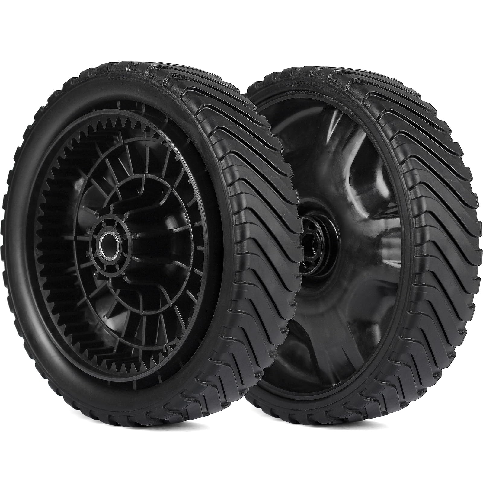 GICOOL 634-05039 lawn mower wheel 8-inch side view for smooth mowing