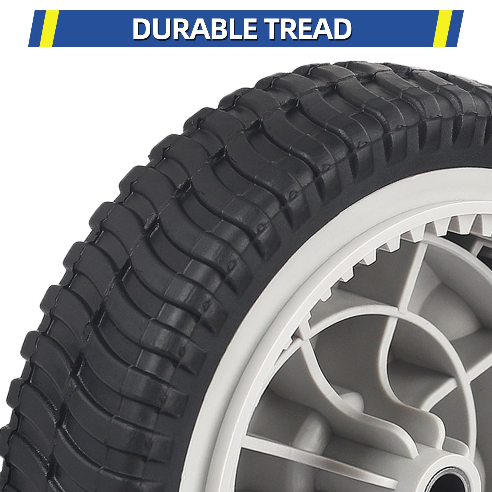 GICOOL compatible with multiple Troy-Bilt and MTD models, 8-inch wheel.