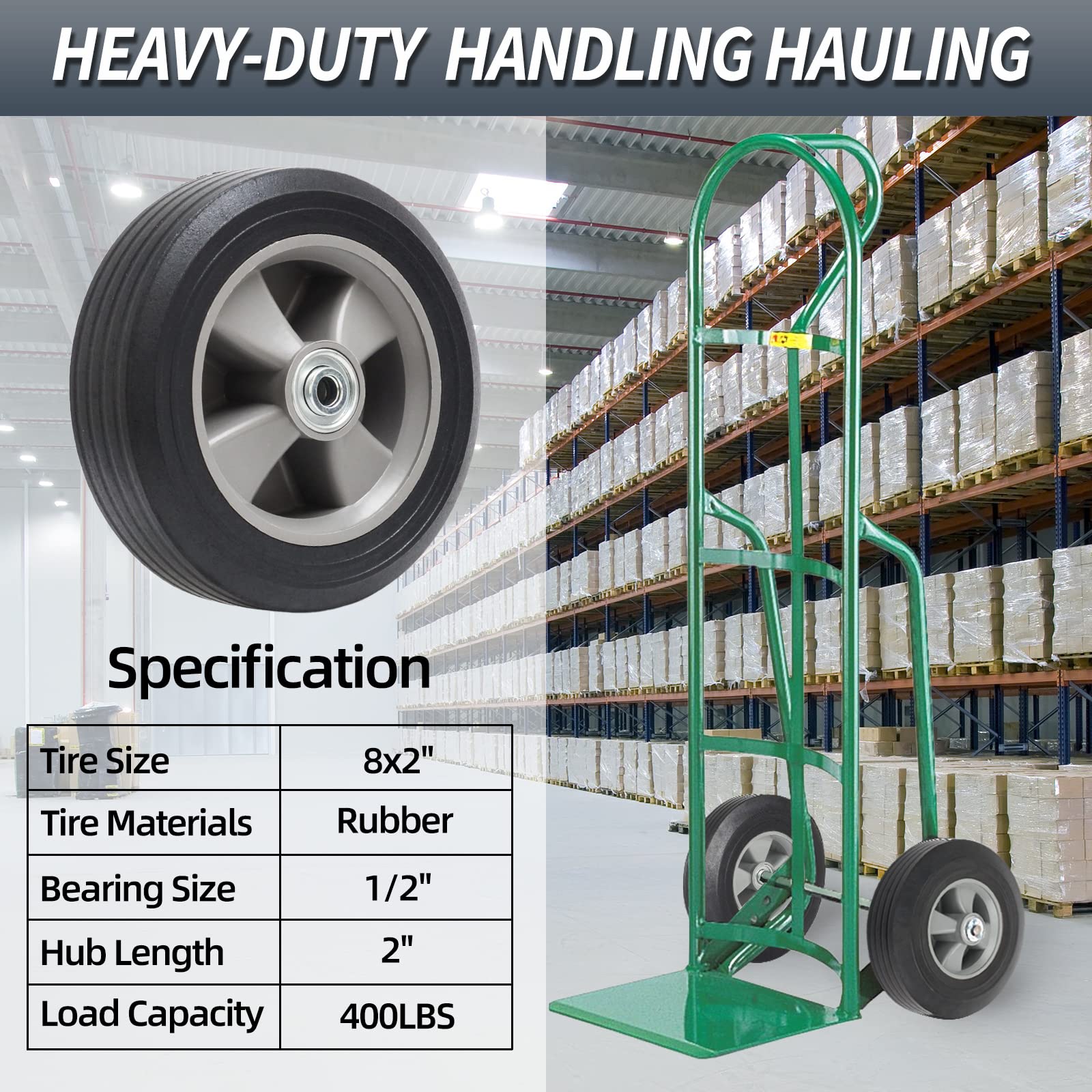 GICOOL ball bearings detail demonstrates smooth rotation for easy maneuvering.