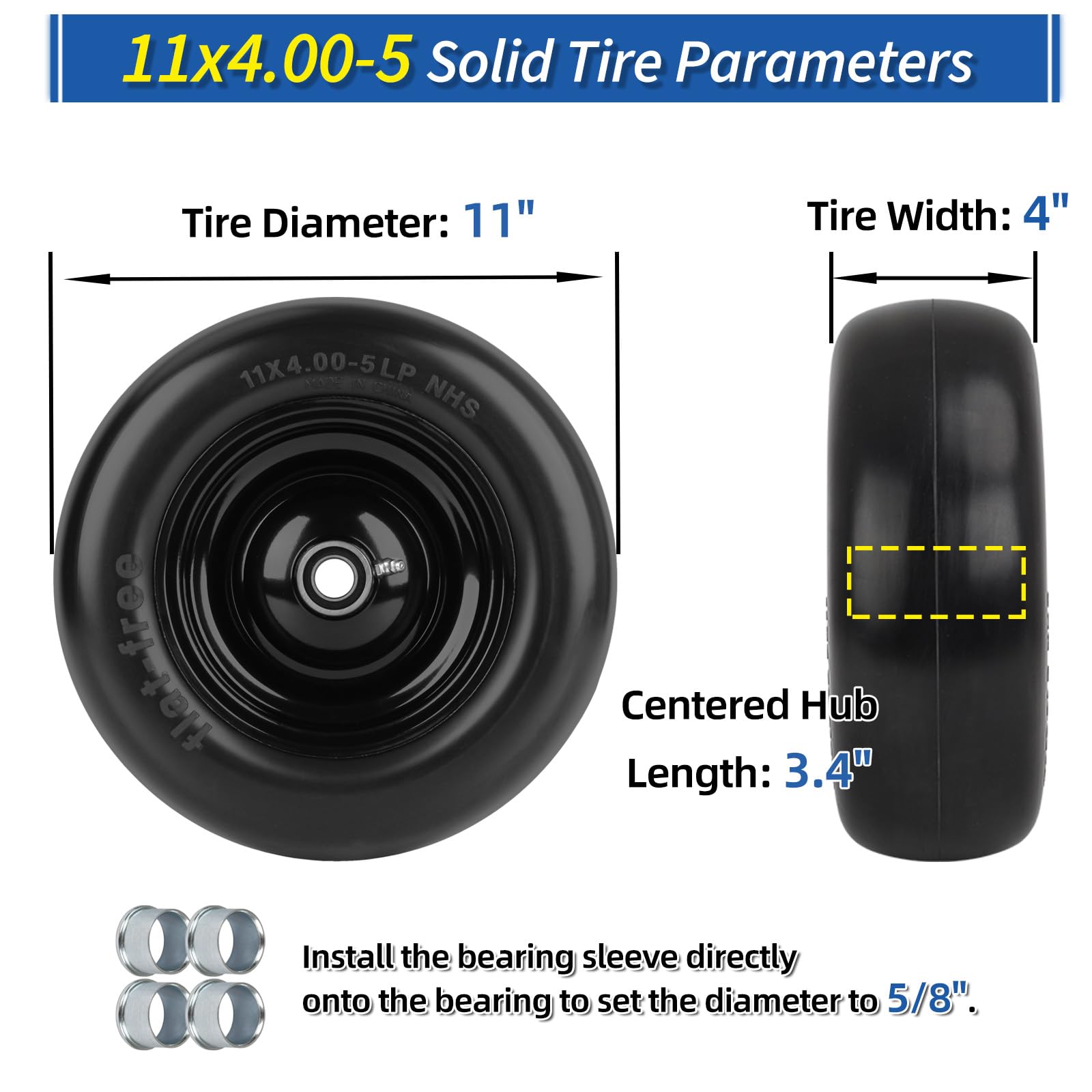 GICOOL centered hub length options show precise alignment