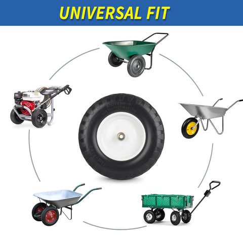 GICool replacement tire for garden dollies and carts improves reliability.