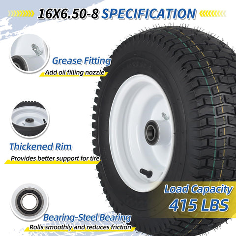 GICOOL steel rim with double sealed bearings for smooth rotation