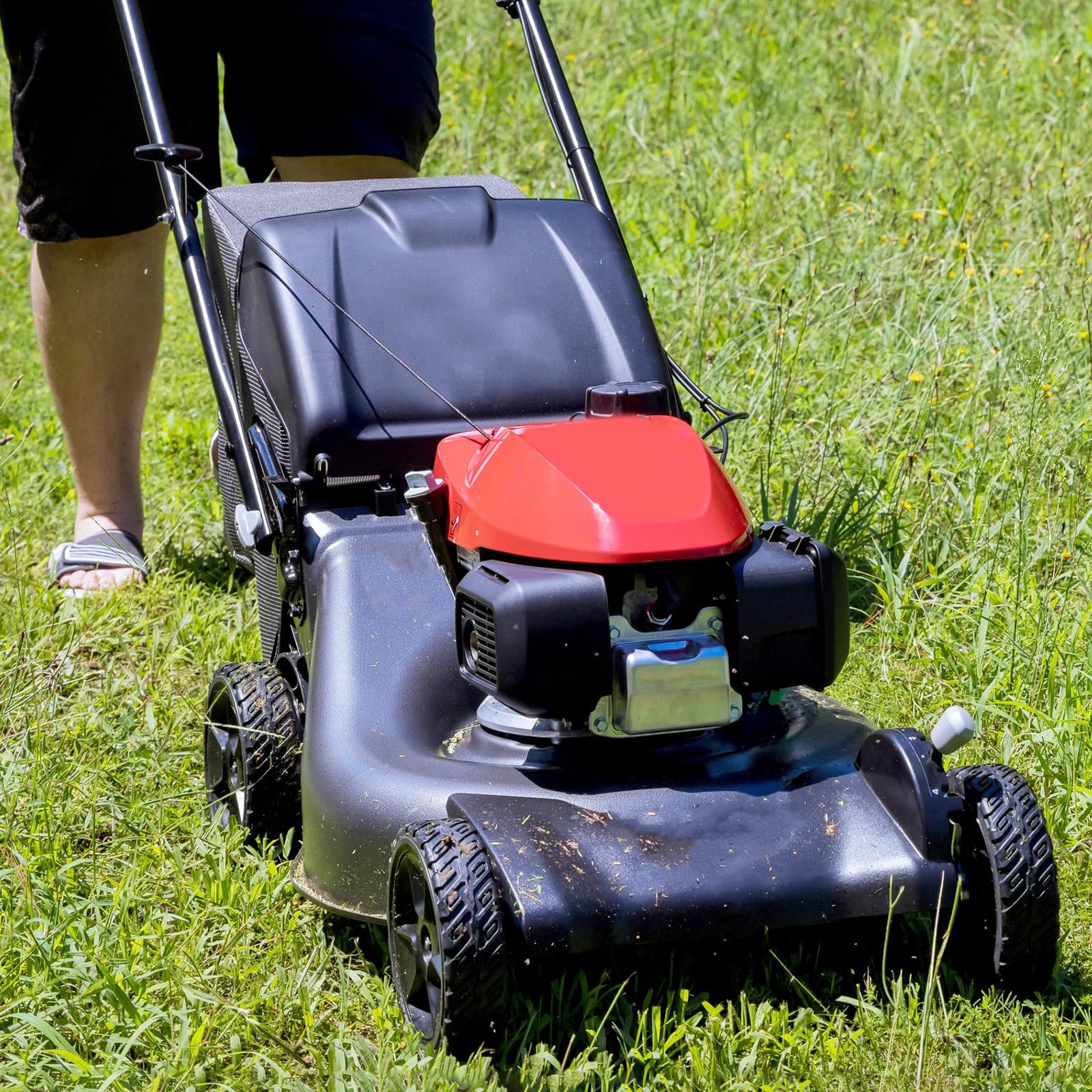 GICOOL easy-install rear wheels restore mower performance with minimal effort