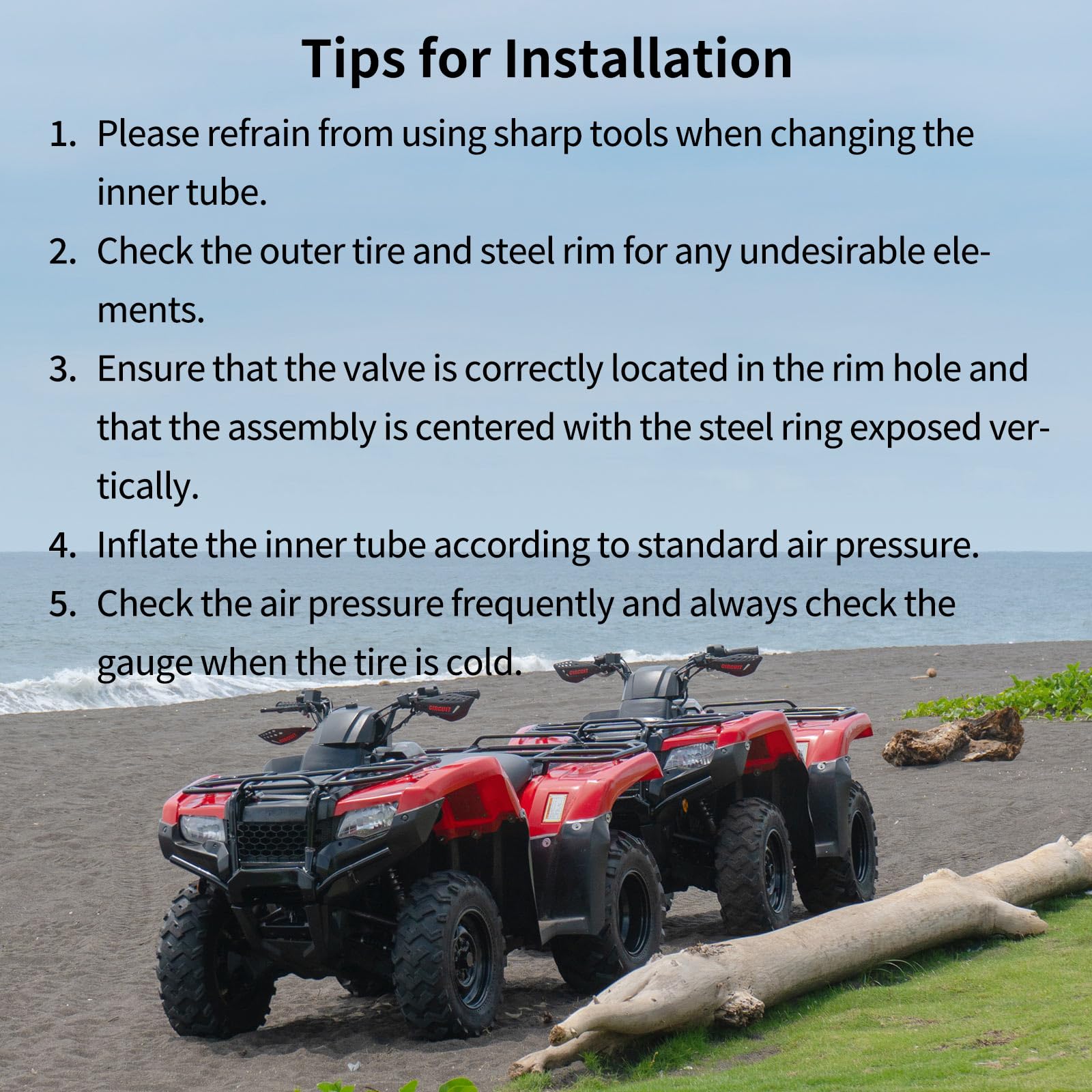 GICOOL easy installation steps for 25x8/9/10-12 tubes