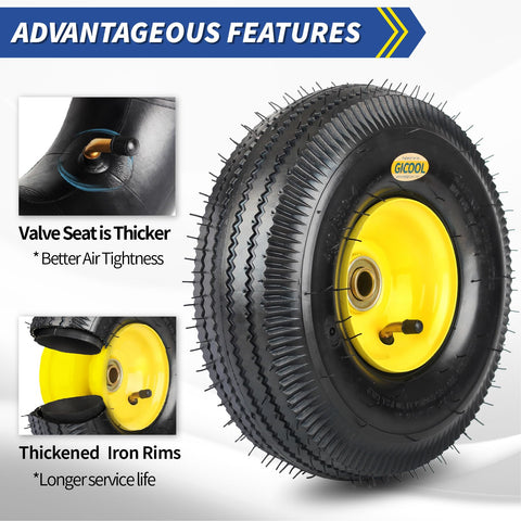 GICOOL Explorer one-piece welded rim prevents bending during high-capacity use.