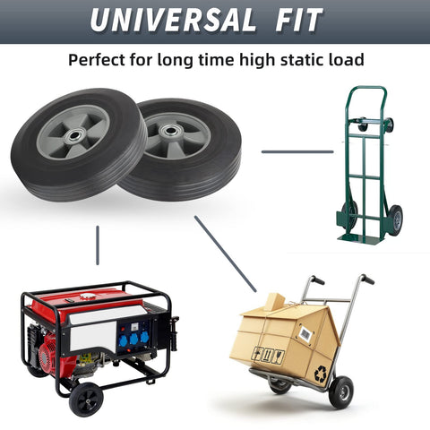 GICOOL garden cart replacement tire fits a range of equipment.