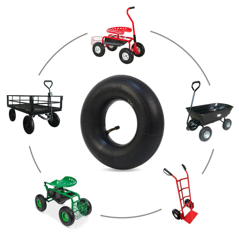 GICOOL go-cart inner tube keeps small carts moving with reliable air retention.