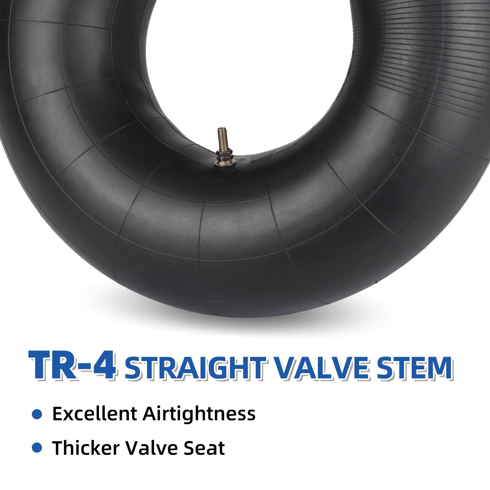 GICOOL heavy-duty natural rubber inner tube ensures durable lawn performance.