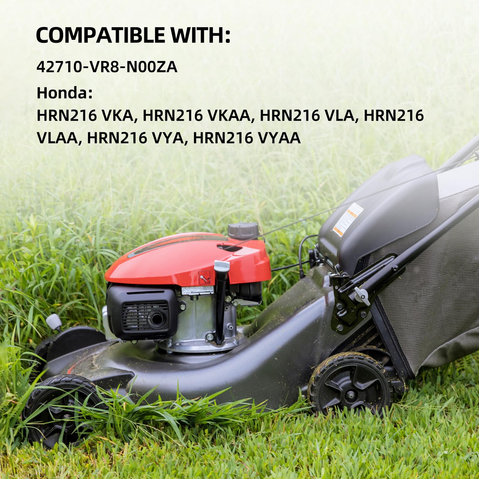 GICOOL lawn mower rear wheels 8in for effortless mowing