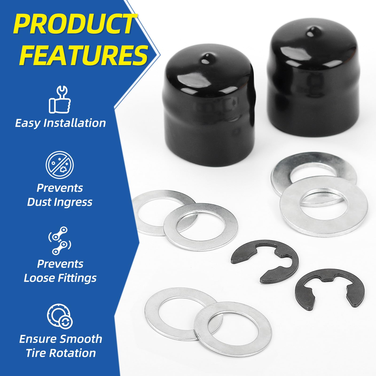 GICOOL front wheel kit supports durable repairs across multiple mower models