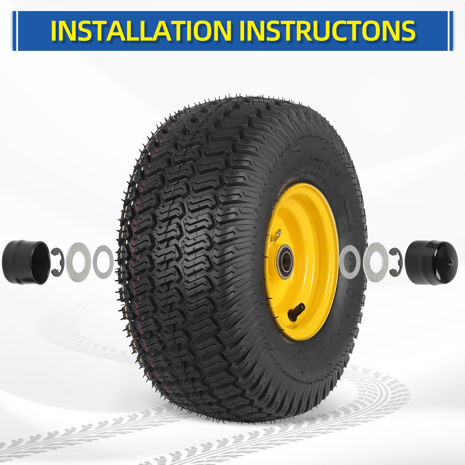 GICOOL E clips secure bearings during rotation and vibration