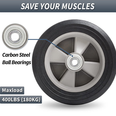GICOOL offset hub 2 inch shows stable alignment on carts and wagons.