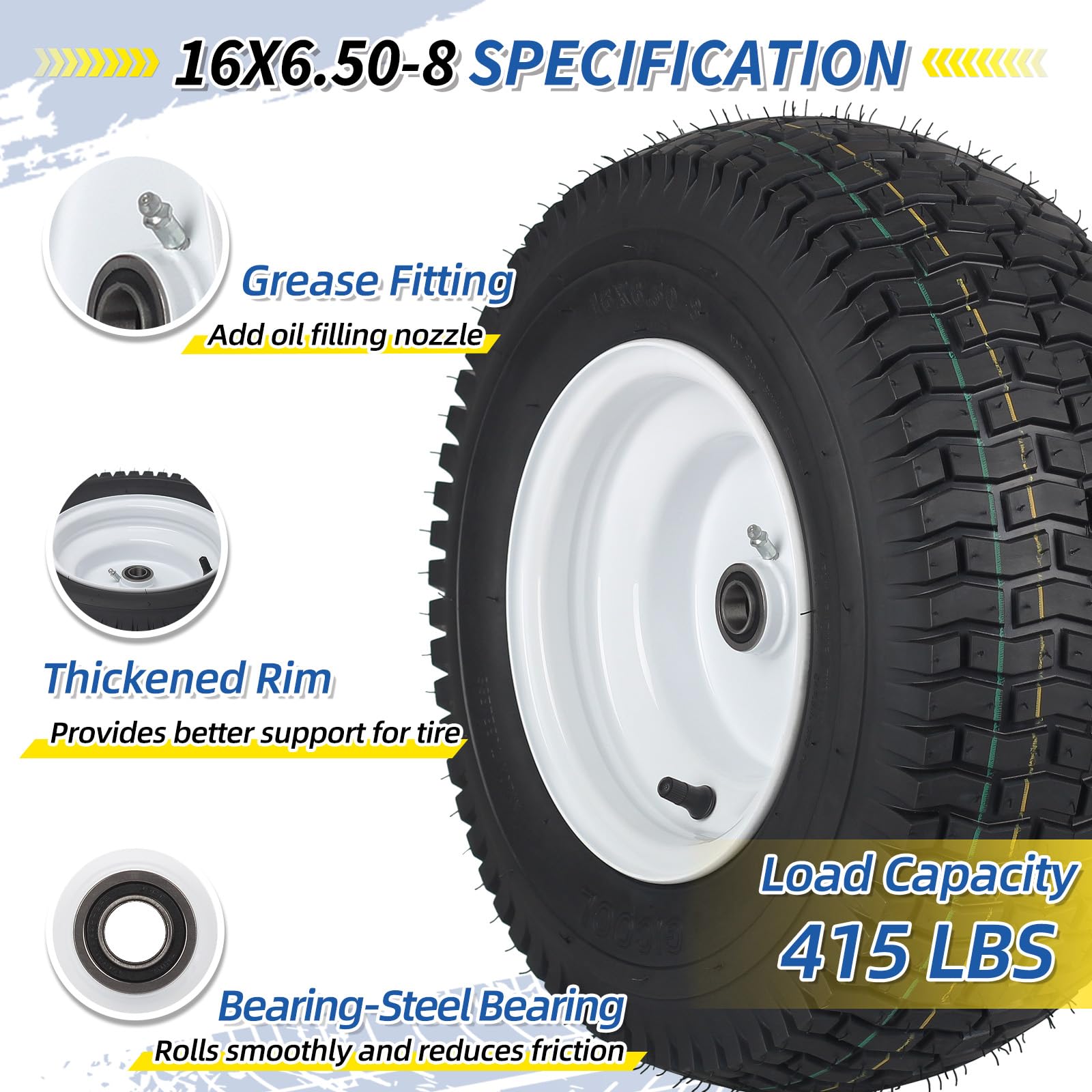 GICOOL offset hub 3-4-5-8 bearing assembly for versatile mounting.