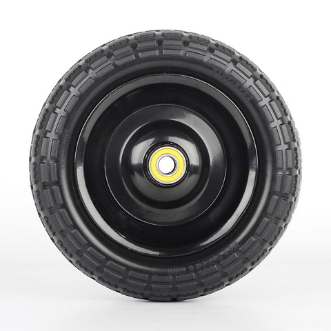 GICOOL one-piece welded rim with sealed bearings in action.