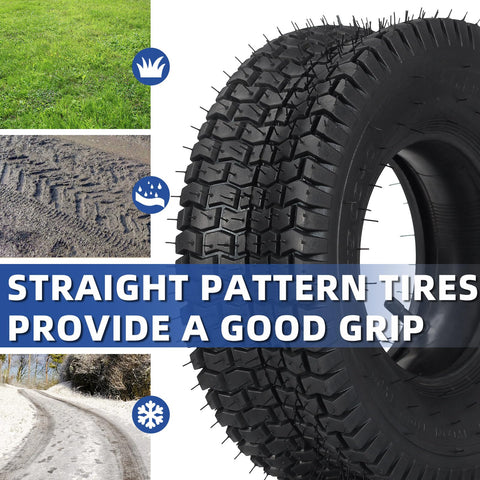 GICOOL 2-pack tire and tube set ready for replacement