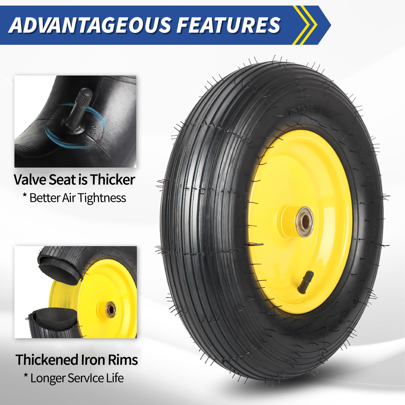 GICOOL tread pattern provides grip and drainage on varied terrain