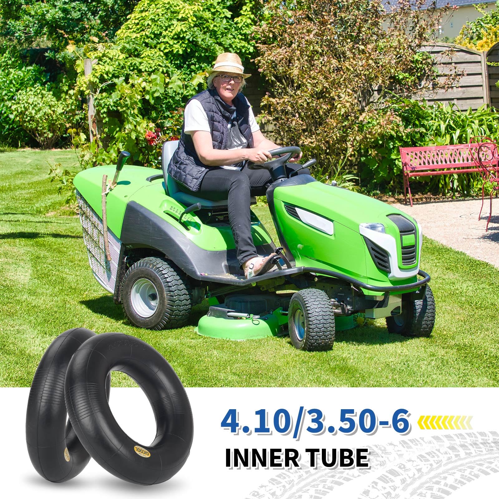 GICOOL puncture sealing design protects rims on rough terrain.