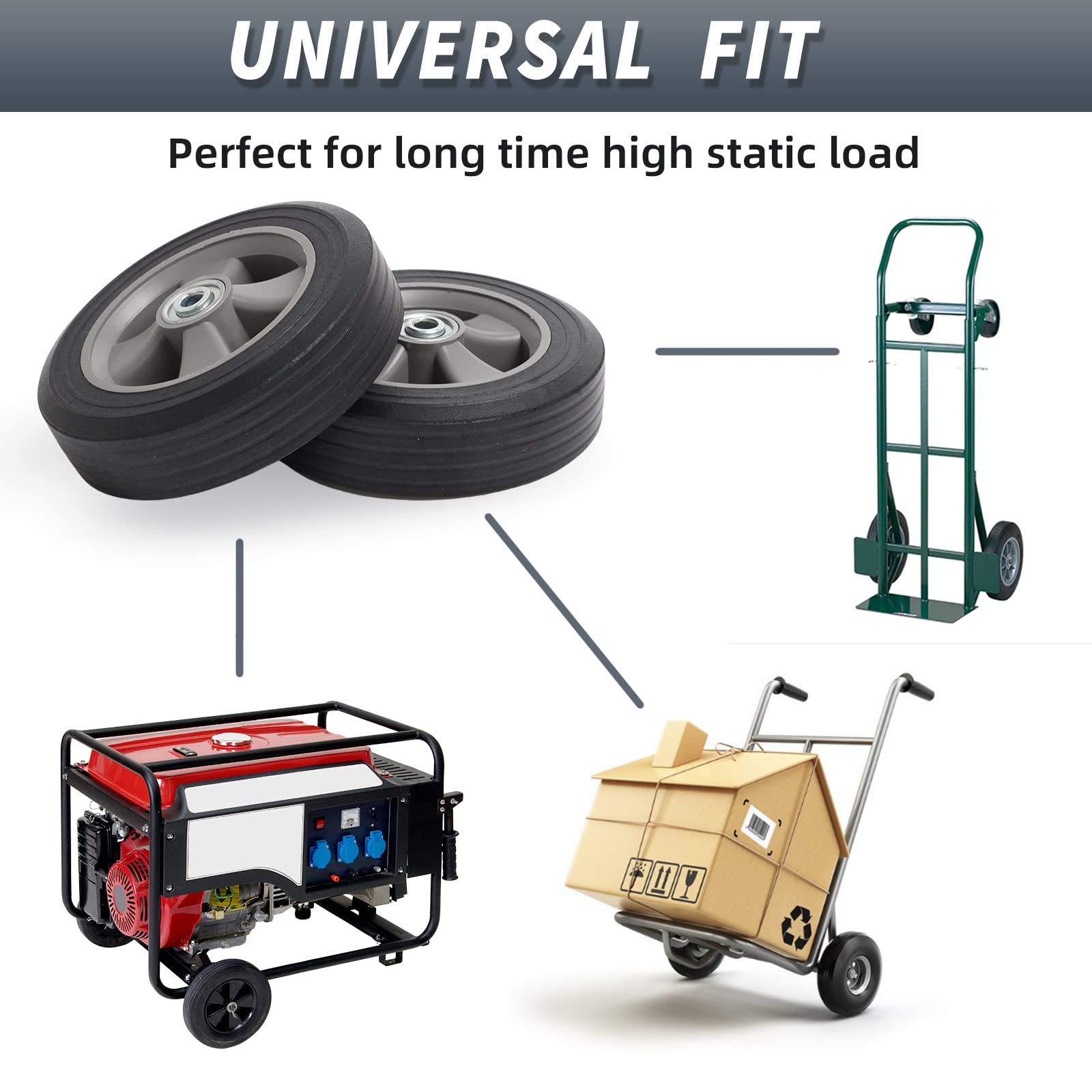 GICOOL replacement tire install-ready image emphasizes versatile compatibility.