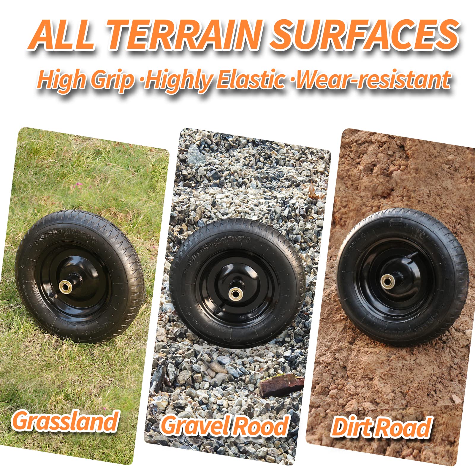 GICOOL staggered-serrated tread provides grip and drainage on varied surfaces