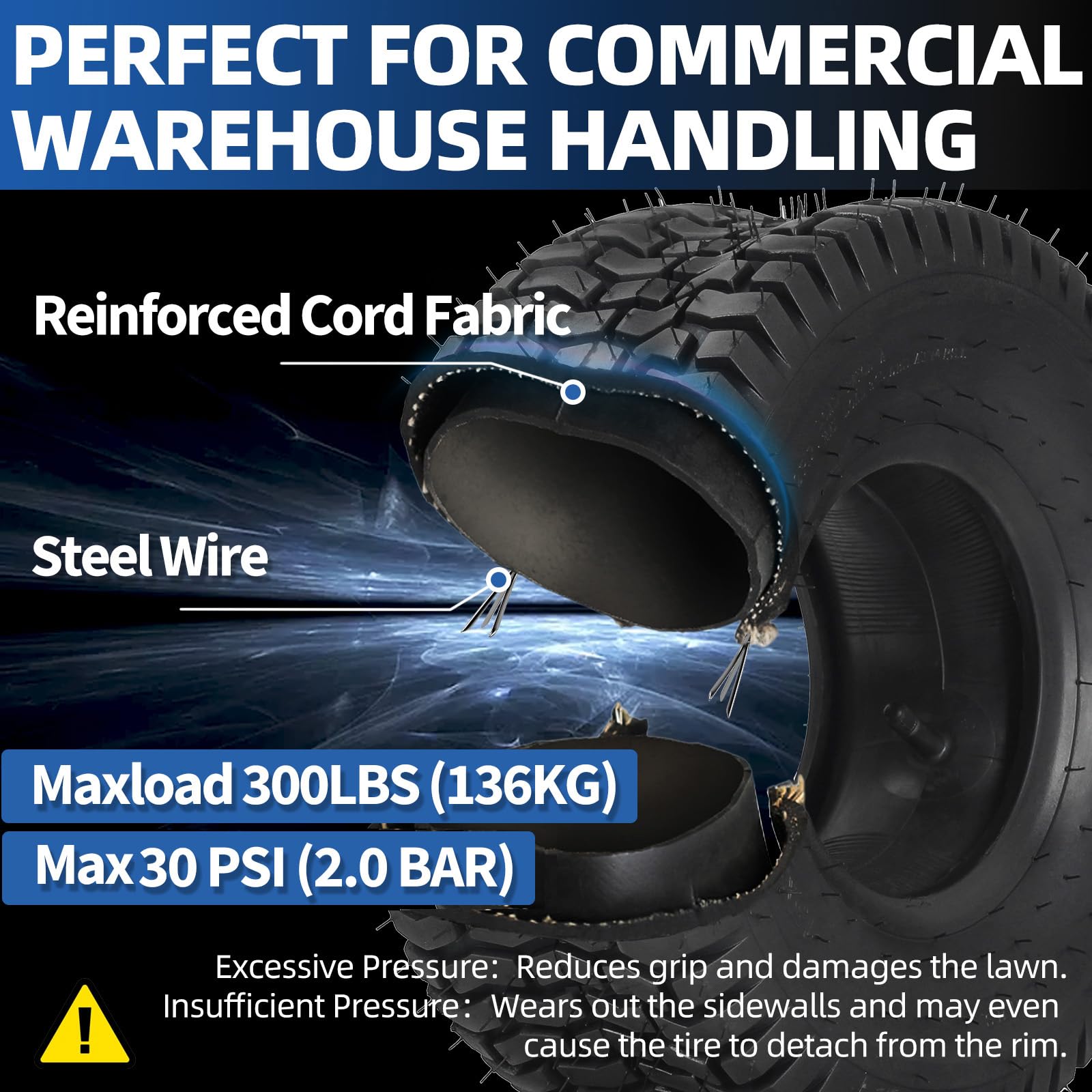 GICOOL TR-13 straight valve stem improves inflation stability.