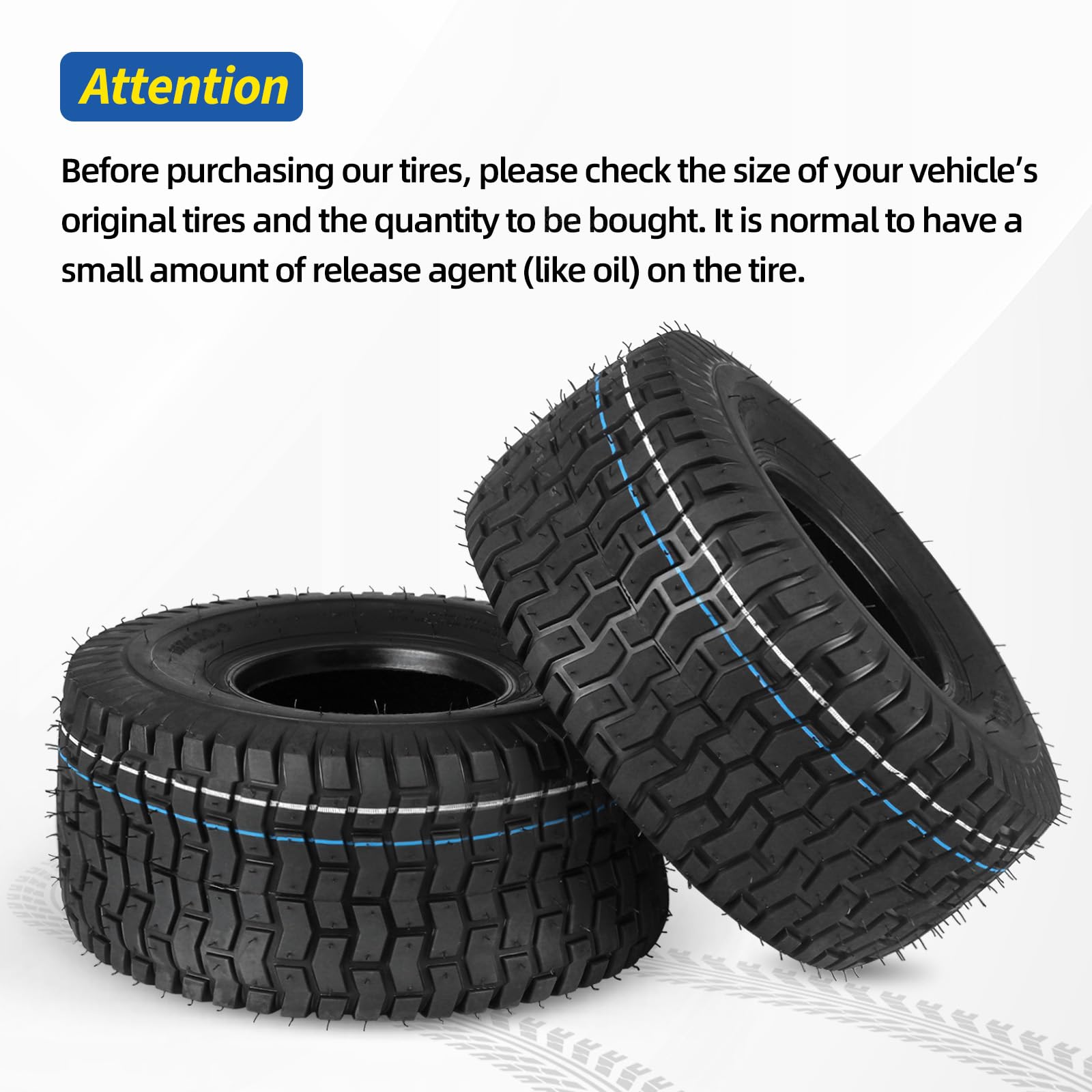 GICOOL tubeless compatibility with various lawn equipment