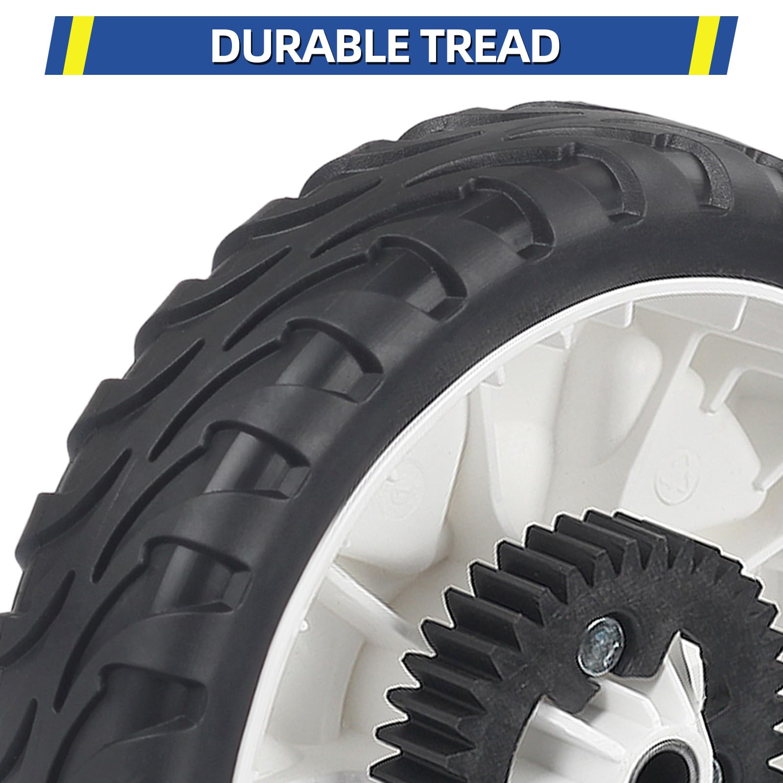 GICOOL two-pack wheels deliver easy replacement for Toro Recycler