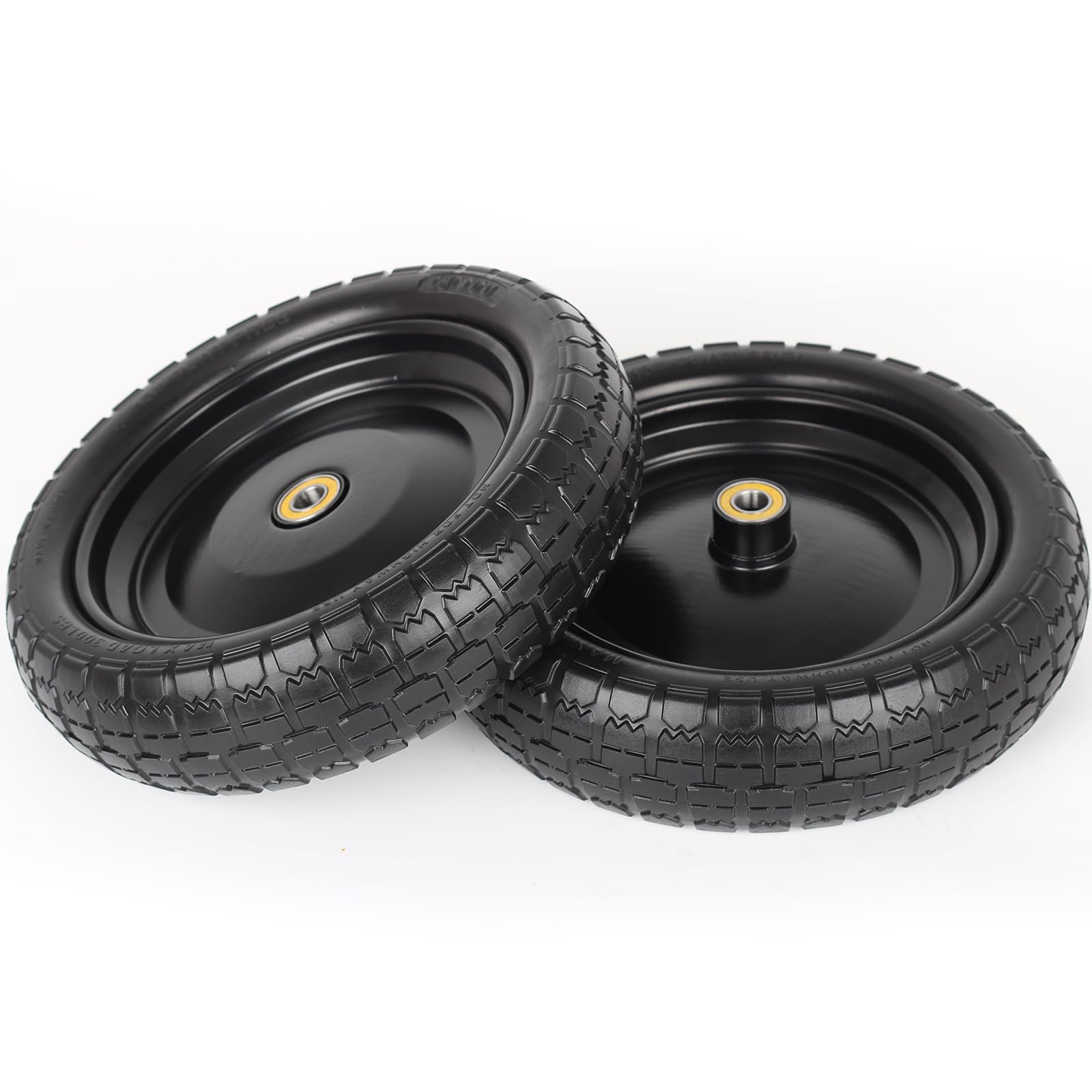 Universal fit; verify compatibility before replacing wheels.