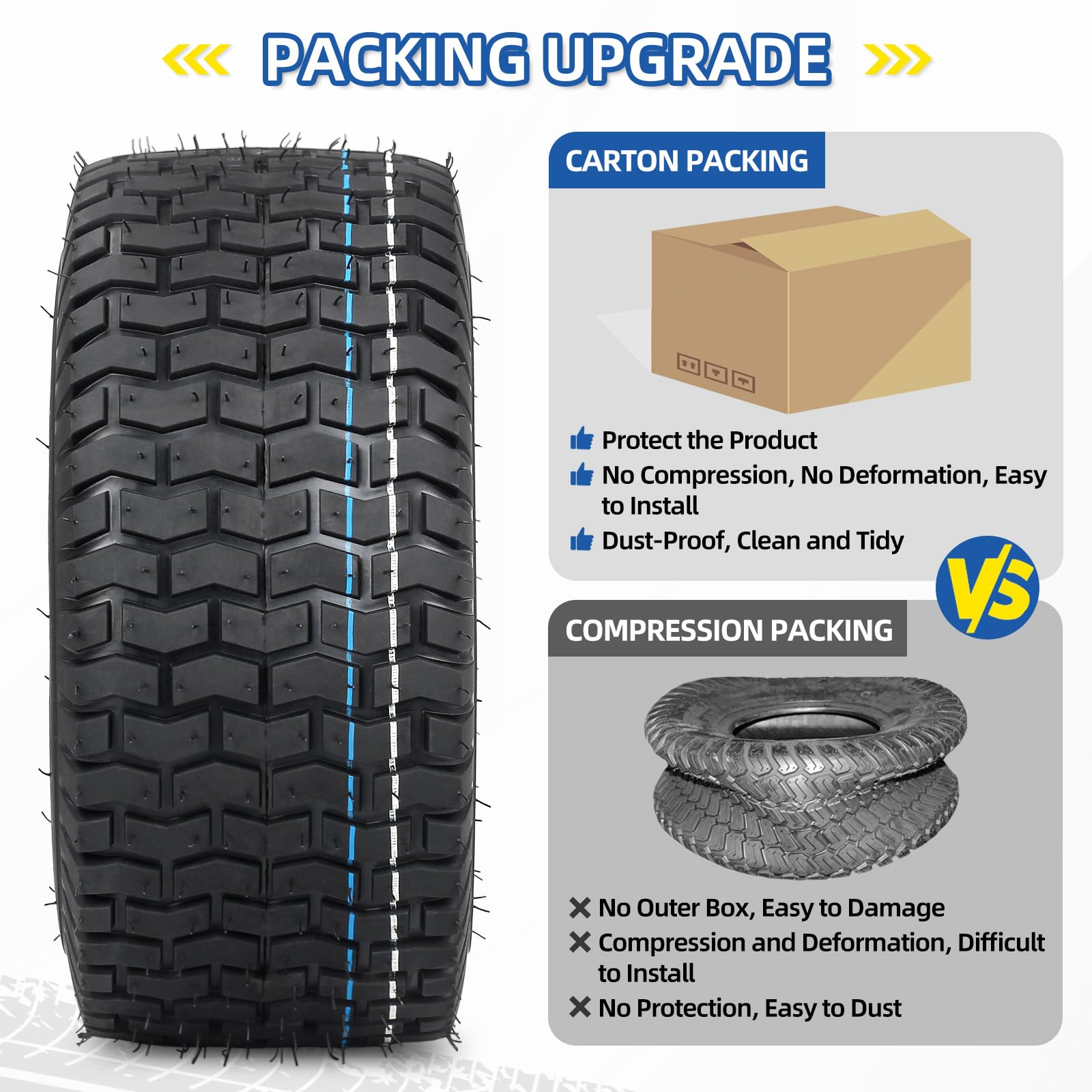 GICOOL wide shoulders enhance traction and weight distribution