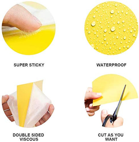 Gideal trap stands pair supports placement on shelves and planters.