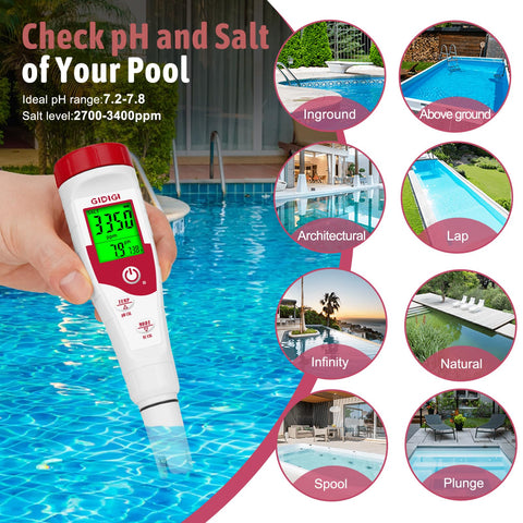 GIDIGI aquarium pH-salt monitor supports stable conditions in tanks.