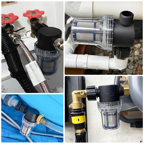 GIEXSMART 3/4 inch NH threads fit common hoses for seamless setup.